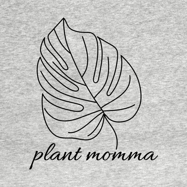 Garden Momma Indoor Plant Monstera Leaf by capyfarta